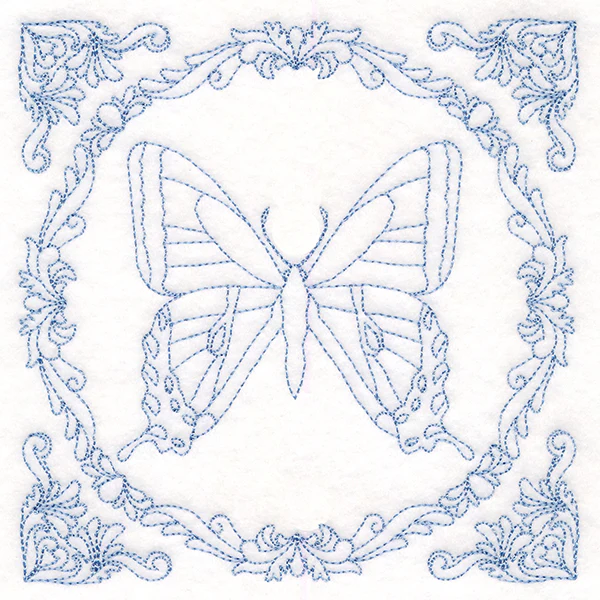 Nature's Cameo Quilting - Tiger Swallowtail Butterfly (Double Run) - Image 4