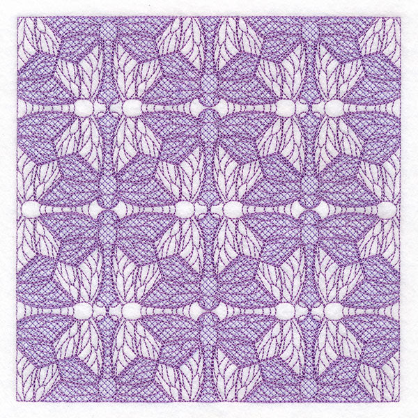 Nature's Patterns - Dragonfly Square - Image 2