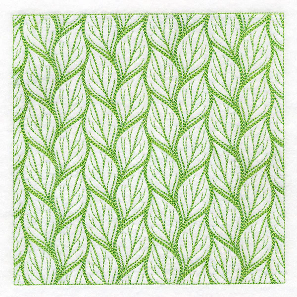 Nature's Patterns - Elm Leaf Square - Image 3