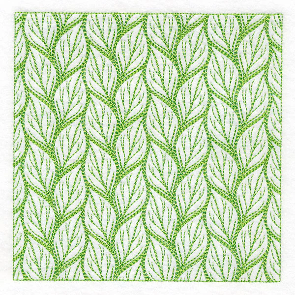 Nature's Patterns - Elm Leaf Square - Image 4