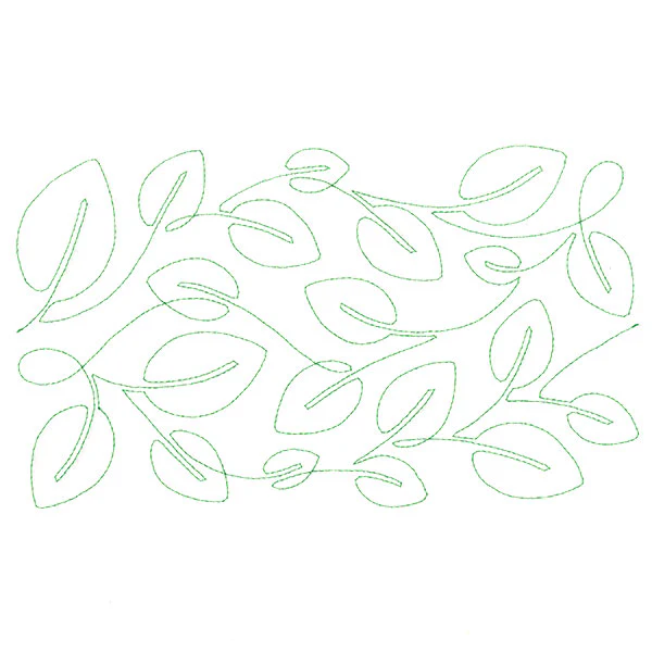 Nature's Textures - Leaves (Edge-to-Edge Quilting) - Image 2