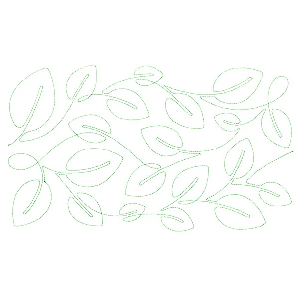 Nature's Textures - Leaves (Edge-to-Edge Quilting) - Image 5