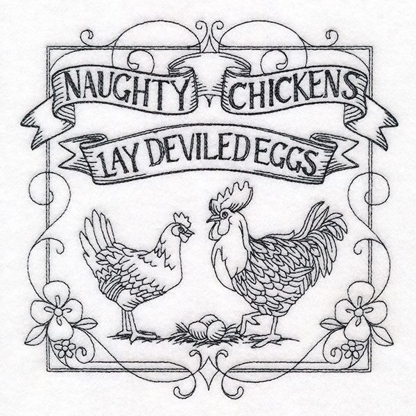Naughty Chickens Lay Deviled Eggs - Image 2