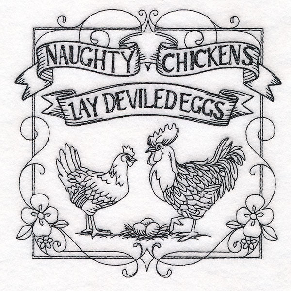 Naughty Chickens Lay Deviled Eggs - Image 3