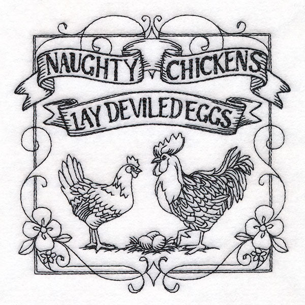 Naughty Chickens Lay Deviled Eggs - Image 4