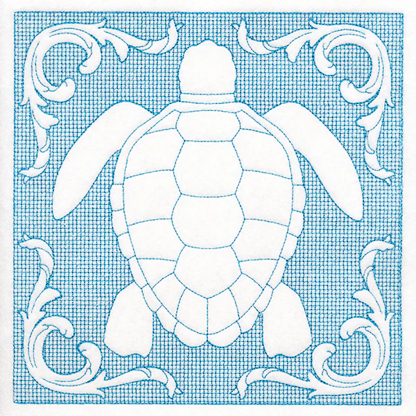 Nautical Adventures Sea Turtle (Trapunto) - Image 6