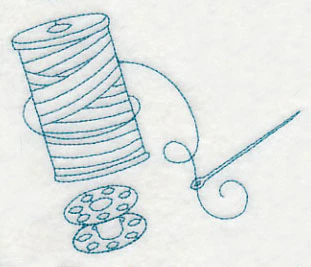 Needle and Thread 3 (Redwork) - Image 3