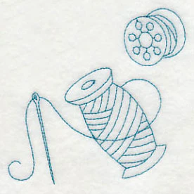 Needle and Thread 5 (Redwork) - Image 3