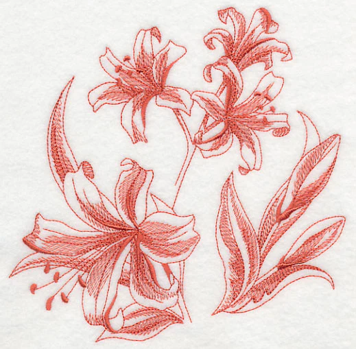 Nerine Botanical (Toile) - Image 2