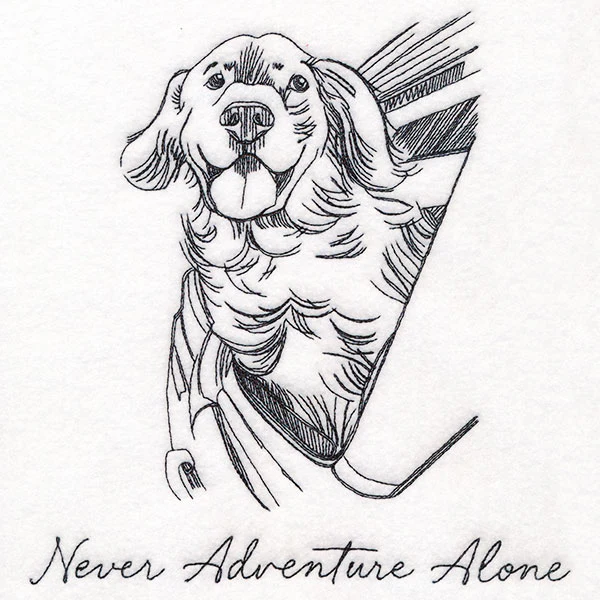 Never Adventure Alone Dog - Image 5