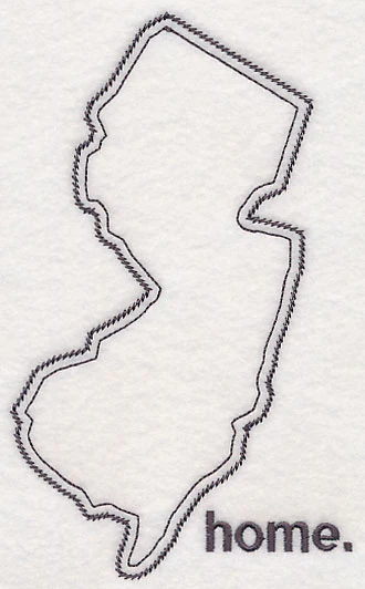 New Jersey Outline (Vintage) - Image 3