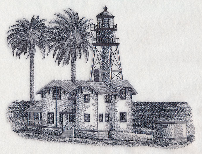 New Point Loma Lighthouse Sketch (California) - Image 4