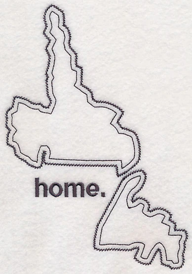 Newfoundland and Labrador Outline (Vintage) - Image 2