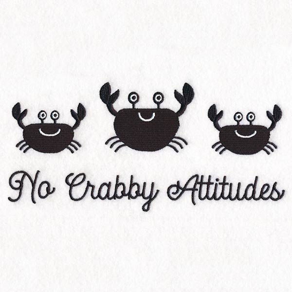 No Crabby Attitudes - Image 2