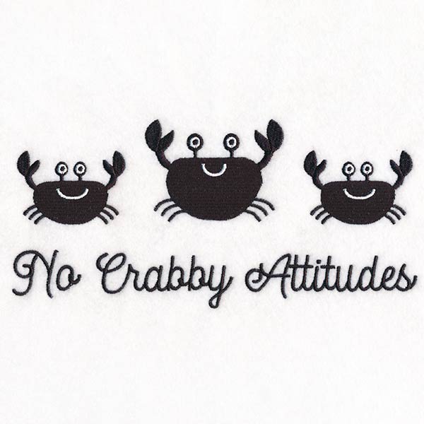 No Crabby Attitudes - Image 3