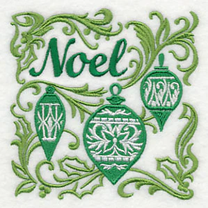 Noel with Ornaments and Festive Filigree - Image 5
