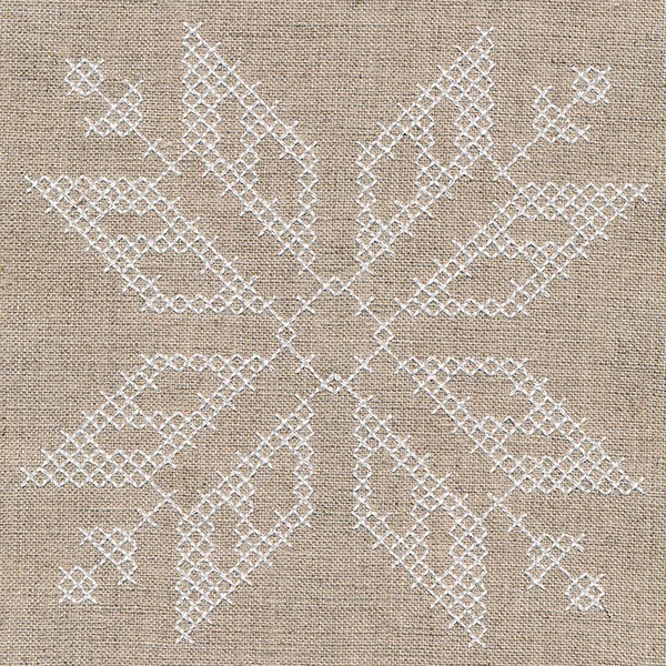 Nordic Cross-stitch Snowflake 1 - Image 3