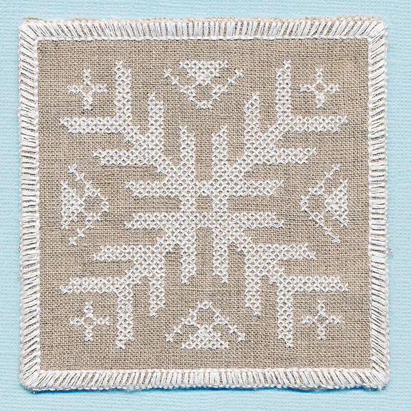 Nordic Snowflake Handwarmer 2 (In-the-Hoop) - Image 4
