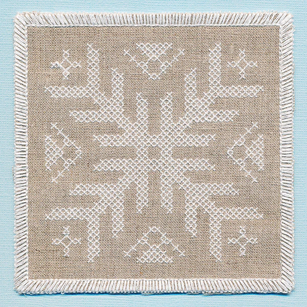 Nordic Snowflake Handwarmer 2 (In-the-Hoop) - Image 6