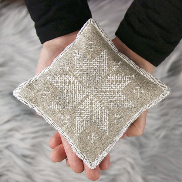 Nordic Snowflake Handwarmer 3 (In-the-Hoop) - Image 5