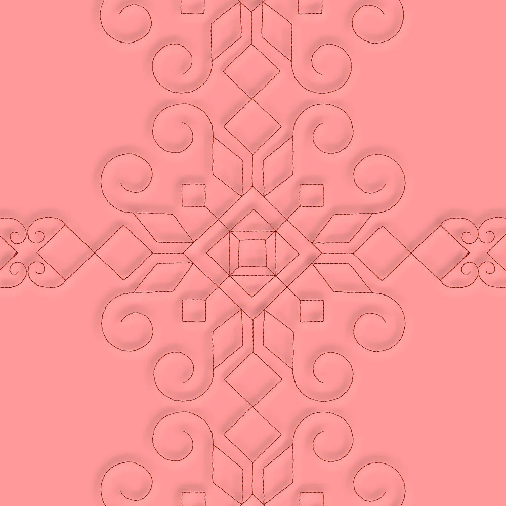 Nordic Traditions - Curls (Edge-to-Edge Quilting) - Image 6