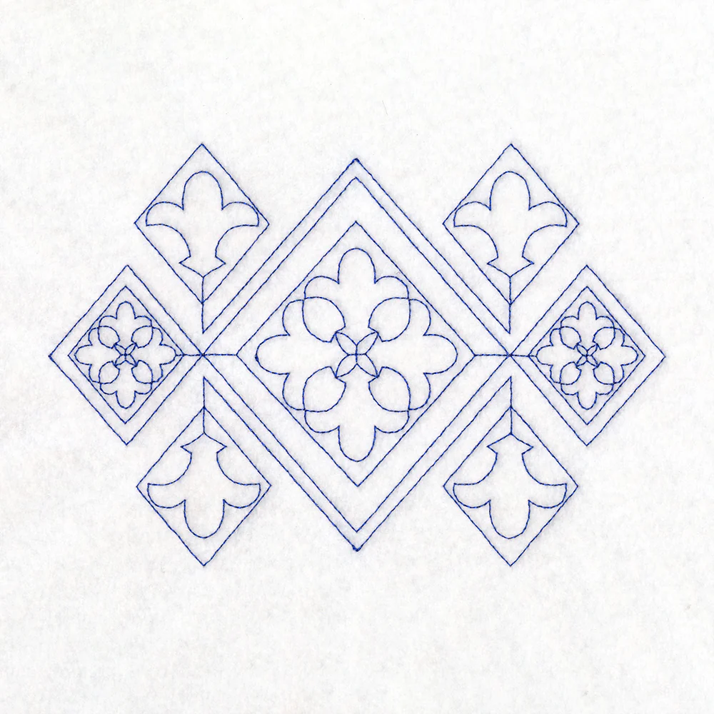 Nordic Traditions - Diamonds (Edge-to-Edge Quilting) - Image 3