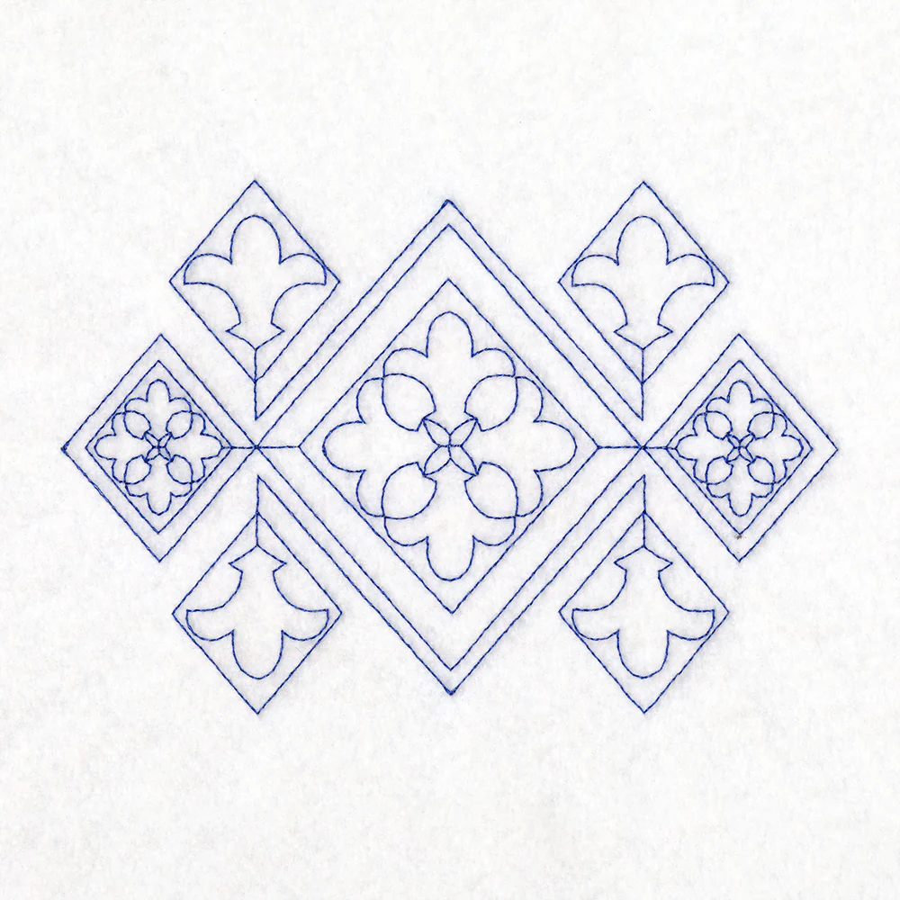 Nordic Traditions - Diamonds (Edge-to-Edge Quilting) - Image 4