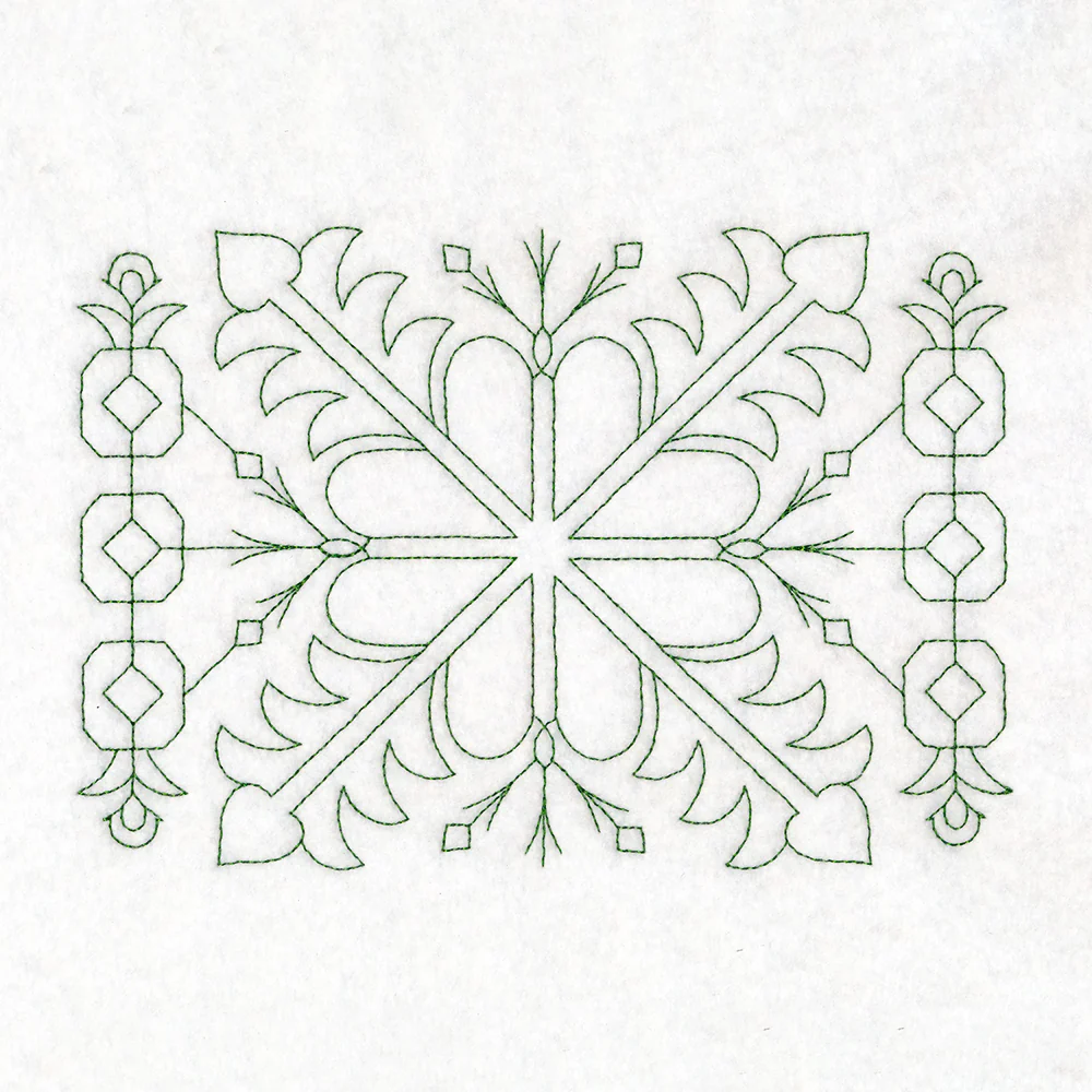 Nordic Traditions - Flower (Edge-to-Edge Quilting) - Image 3