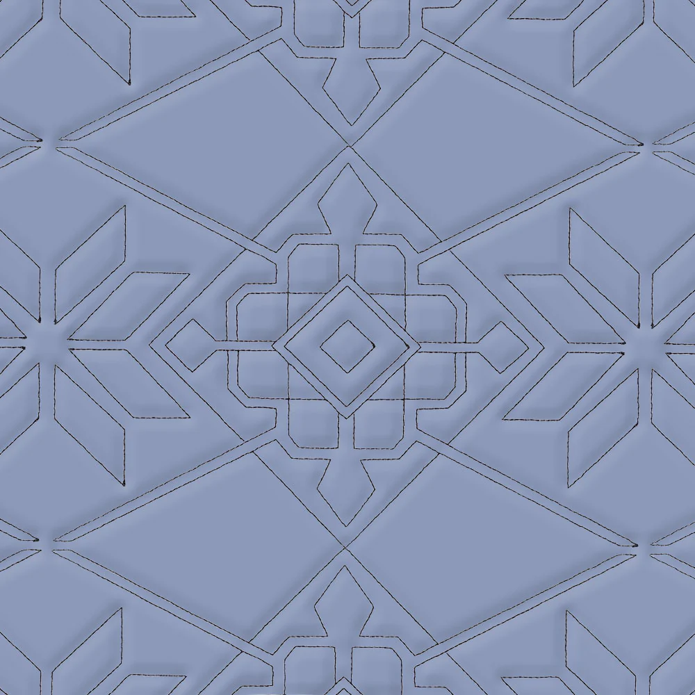Nordic Traditions - Geometric (Edge-to-Edge Quilting)