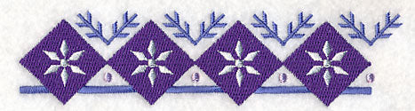 Nordic Winter Flower Border - Image 5