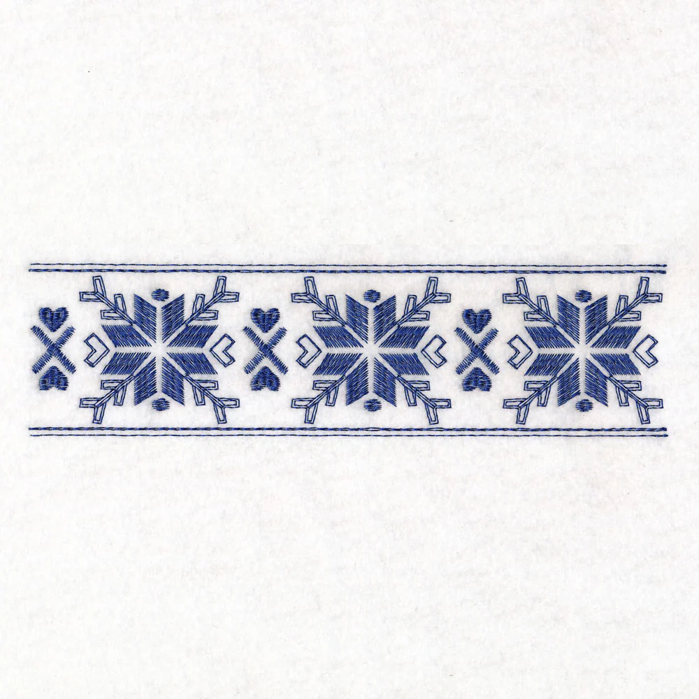 Nordic Winter Repeatable Border 4 - Image 3