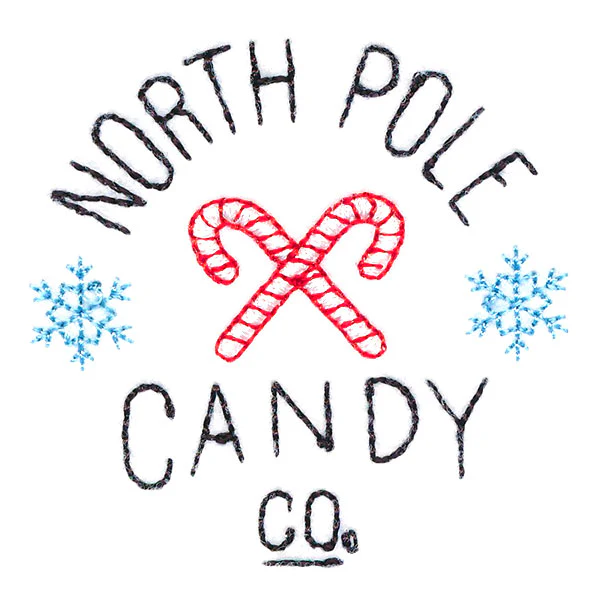 North Pole Candy Co. Jar Topper - Image 3
