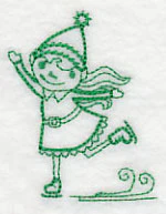 North Pole Skating Elf (Vintage) - Image 2