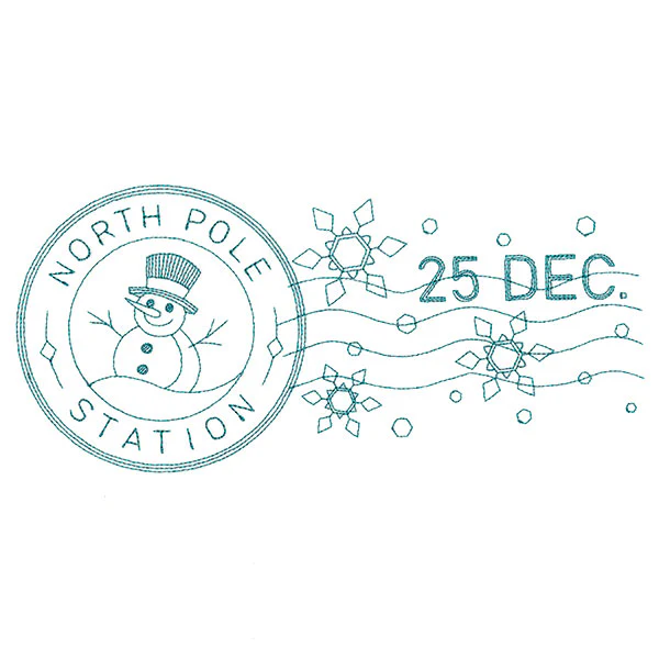 North Pole Station Stamp - Image 10