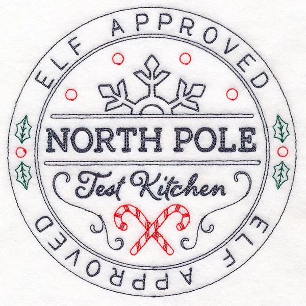 North Pole Test Kitchen Approved Stamp - Image 5