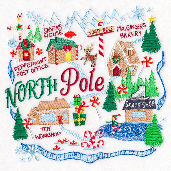 North Pole Village Map - Image 3
