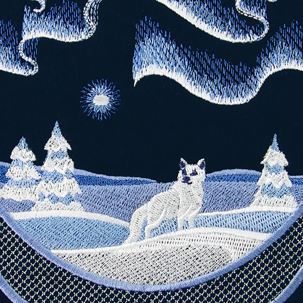 Northern Lights Scene (Trapunto) - Image 6