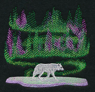 Northern Lights Wolf - Image 3