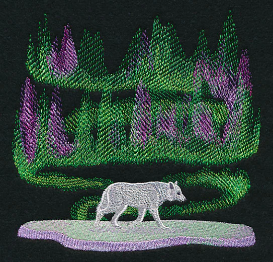 Northern Lights Wolf - Image 4