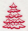 Northwoods Evergreen 2 (Redwork) - Image 2