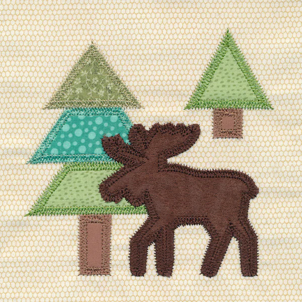 Northwoods Quilt Block (In-the-Hoop) - Image 3