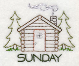 Northwoods Sunday (Vintage) - Image 2