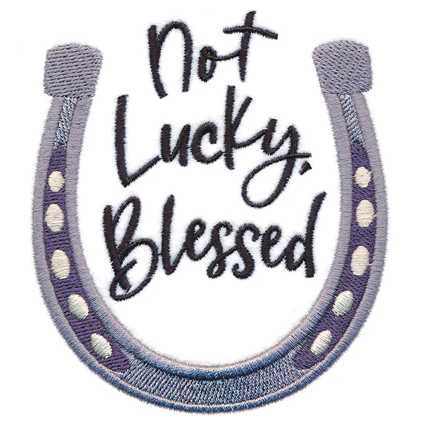 Not Lucky, Blessed Horseshoe - Image 3