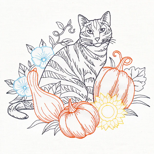 Not-So-Spooky Garden Etching - Cat - Image 5