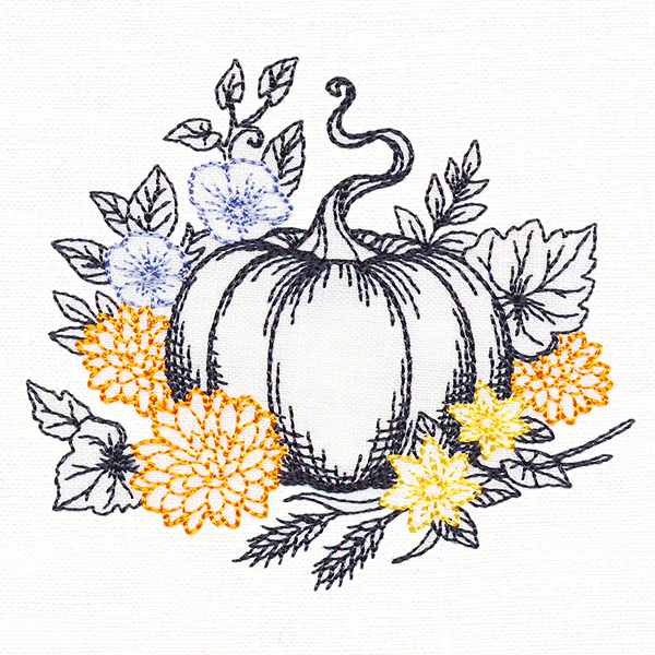 Not-So-Spooky Garden Etching - Pumpkin - Image 4
