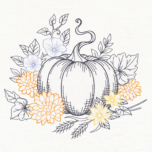 Not-So-Spooky Garden Etching - Pumpkin - Image 5