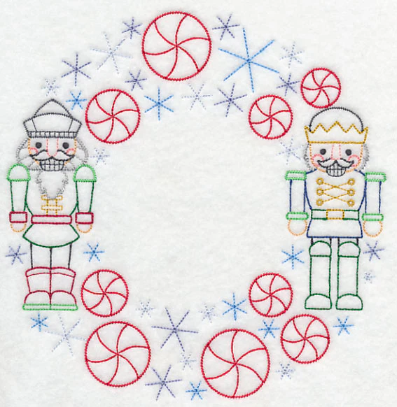 Nutcracker Wreath (Vintage)