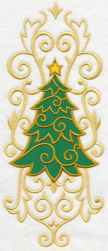 O Christmas Tree in Filigree Spray - Image 5