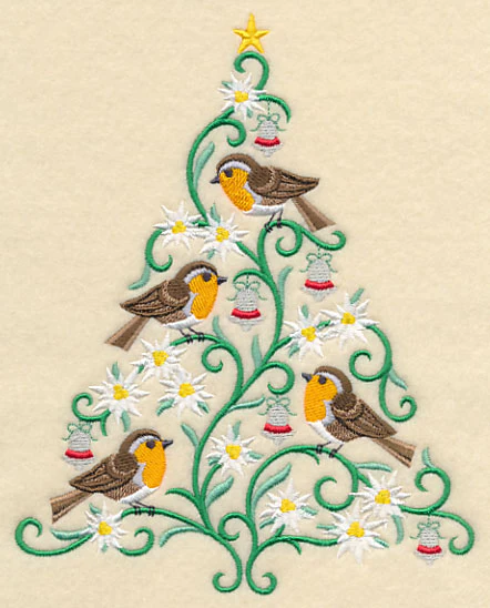 O Christmas Tweet - European Robins - Image 2