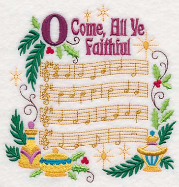 O Come All Ye Faithful Music - Image 3